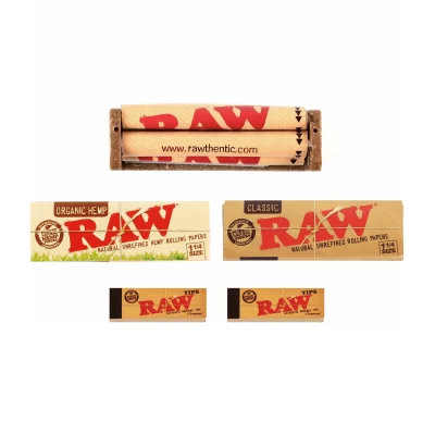 กระดาษโรล RAW 1¼ เครื่องมวน RAW ทิป RAW