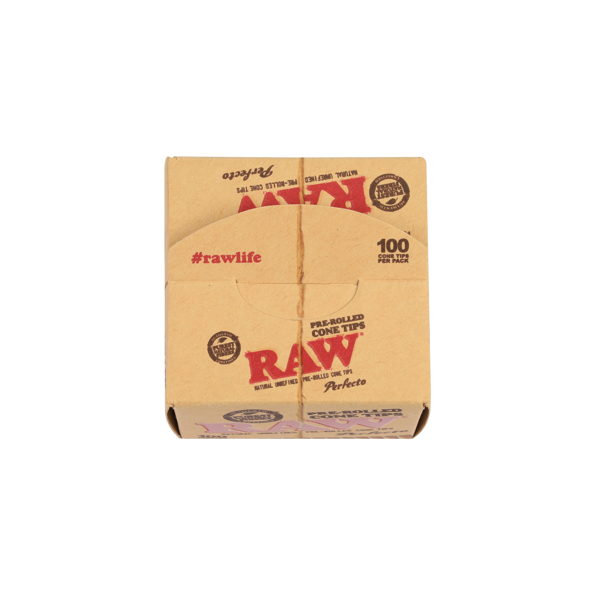 RAW-PRE ROLLED CONES TIPS 100