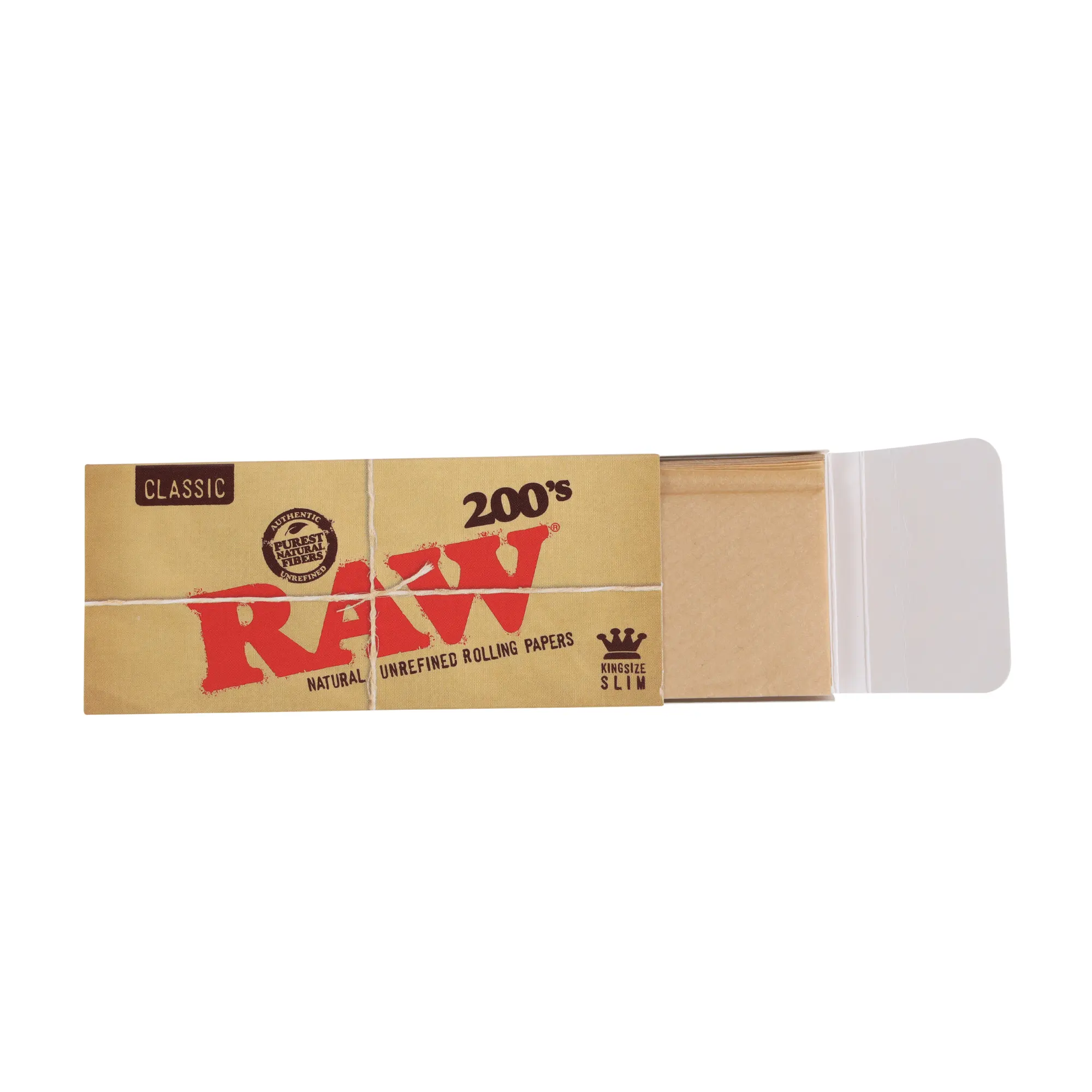 RAW Classic Kingsize Slim 200s Rolling Paper